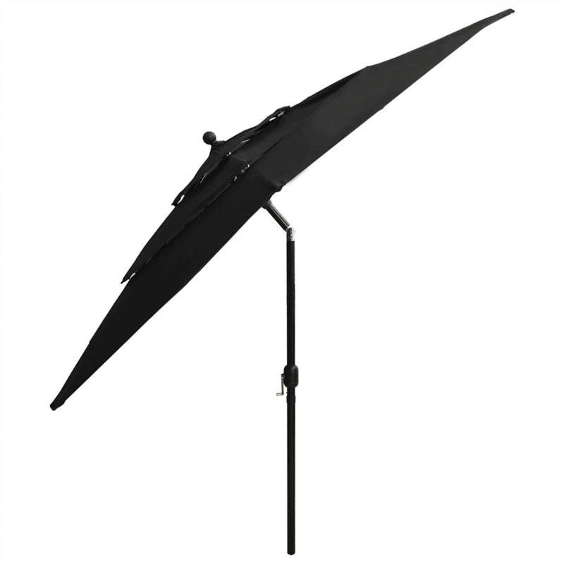 Lilyanna Market Parasol, Black