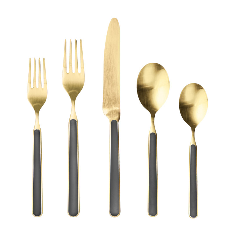 Ensemble de couverts Fantasia Ice Gold - Service pour 4, Vicuna