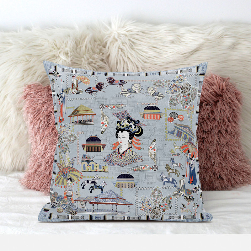 Indoor / Outdoor Square Cushion, 66cm H x 66cm W