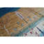 High-Quality Hand-Knotted Blue And Multi Area Rug