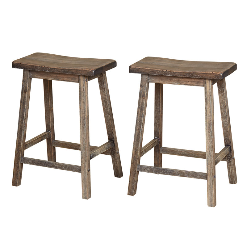 Prentiss chair, Gris patiné, Tabouret de comptoir (assise de 24 po de hauteur)