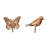 Water Oasis Butterfly & Bird Bath - Includes Ground Stake & Deck Mount