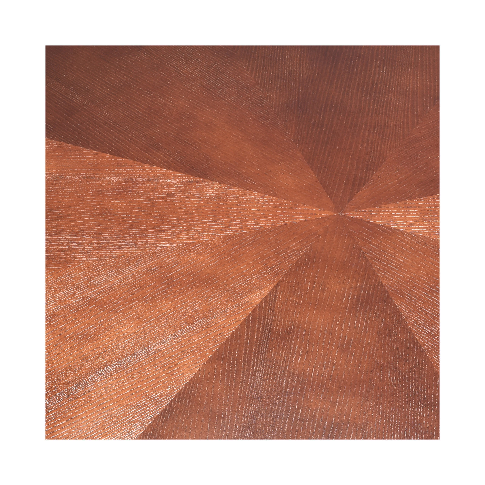 Bergmans 47.2'' Round Dining Table, Dark Walnut Top/Black Base