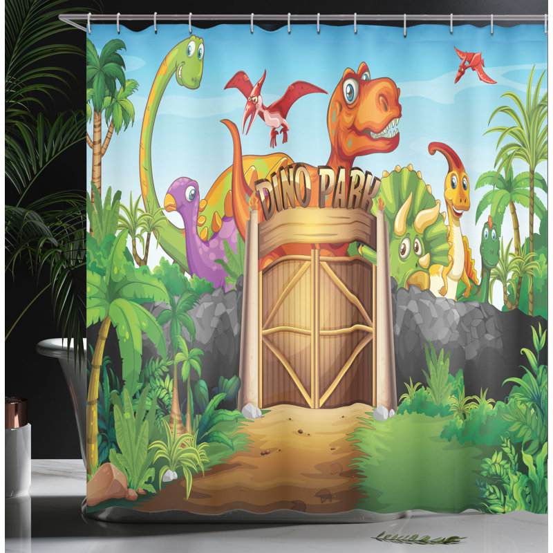 Shower Curtain with Hooks Included, 75"H x 69"W