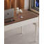Bureau d'écriture en bois massif de style français French Cream-1528734717
