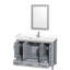 Sheffield 48" Bathroom Vanity Set with 24" Mirror-59388335-59388338