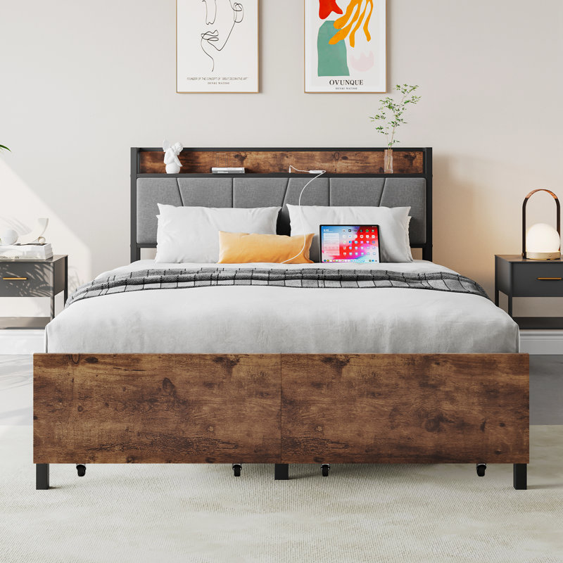 Varduhi Platform Bed, Full