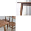 Ensemble de table pratique en bois massif de haute qualité-106780898