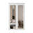 Full Lite Mirrored Closet Sliding Doors With Hardware Kit 80in. Height-103180551