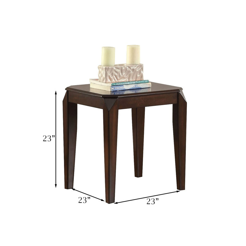 End Table With Tapered Leg