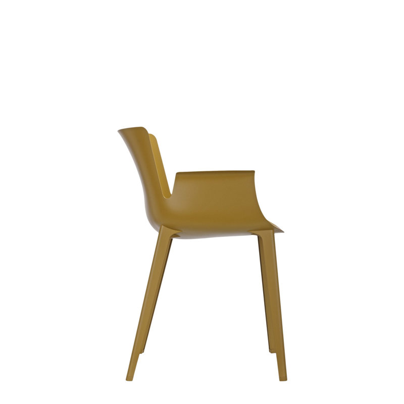 Outdoor Dining Armchair, Mustard