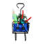 Chariot de plage pliant Wagon Garden (bleu)-123865880-123865882