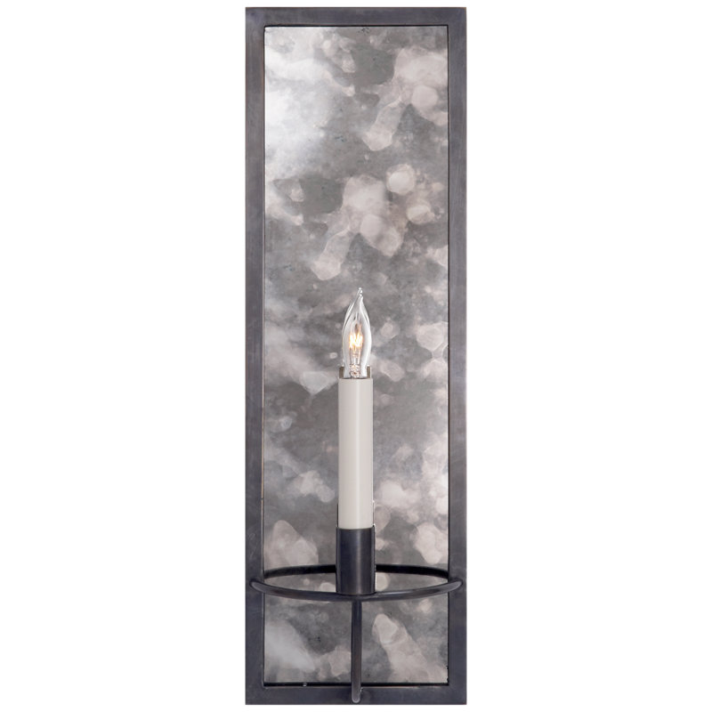 Regent 1 - Light Candle Wall Light, Bronze