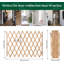 Clôture extensible en bois pour chien