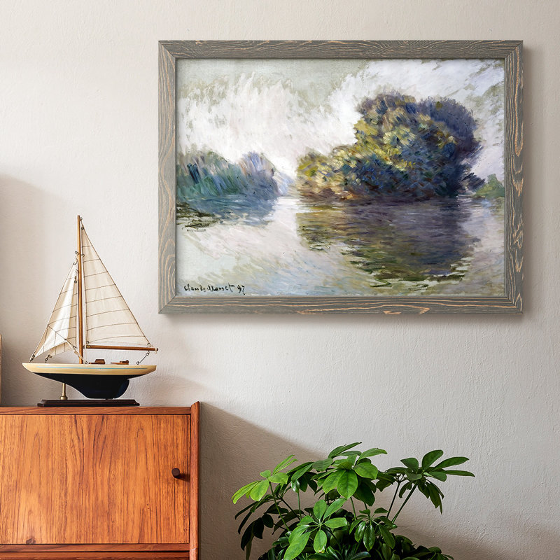The Islets At Port, reproduction d'art sur toile, Gris, H 22 po x l 32 po x P 1,5 po