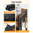 Laundry Hamper Laundry Sorter with 2 Removable Bags Laundry Basket with Shelf Drawers