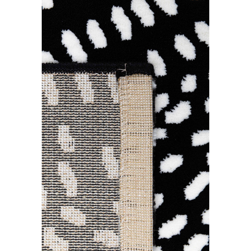 Unger Polka Dots Area Rug, Rectangle 80 x 140cm