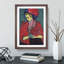 Portrait of a Woman Vol.2 by Alexej Von Jawlensky - Framed Print-62759728-62759729