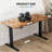 Standing & Height-adjustable Desks Office Set with Office Chair-1464620845