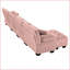 Canapé modulaire convertible en L en chenille avec repose-pieds-1152123189-1152123194