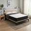 Matelas Hybird, matelas en mousse viscoélastique imprégnée de gel à refroidissement moyen, matelas dans une boîte-197215174-197215227