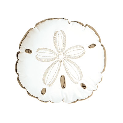 Embroidered Outdoor Throw Pillow