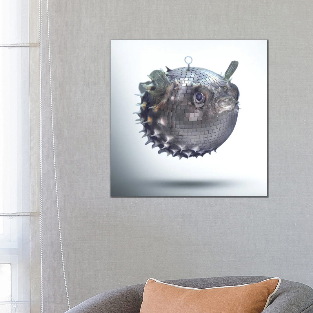 Fabuleon: Mirrorball Fish von Spielsinn Design - Gallery-Wrapped Canvas Giclée