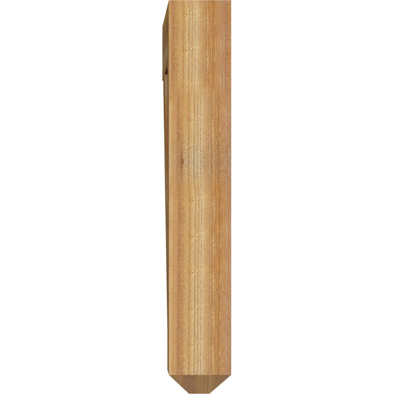 Support pour scie rugueuse, l 6 po x P 32 po x H 38 po Imperial Craftsman, H 38 po x l 6 po x P 32 po, Cèdre rouge