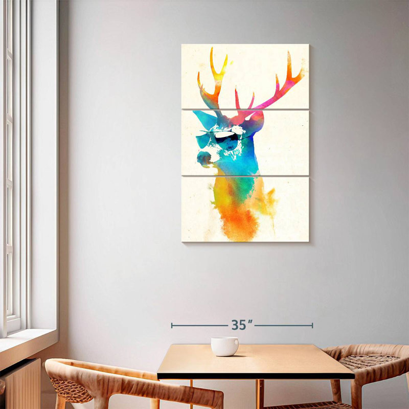 Brampt Sunny Stag, 57" H x 36" W