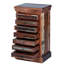 Armoire à bijoux rustique 7 tiroirs-154073961