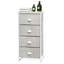 Commode de rangement 4 tiroirs Americus Tower-202519624