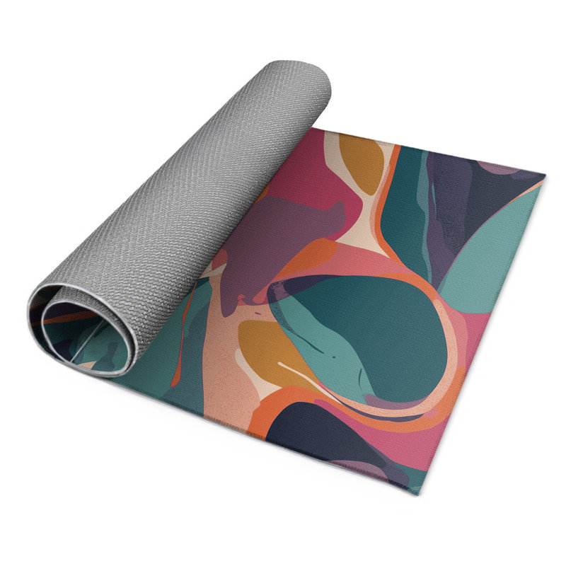 Chroma Stream Indoor And Outdoor Area Rug, Rectangle 1'6" x 2'6"