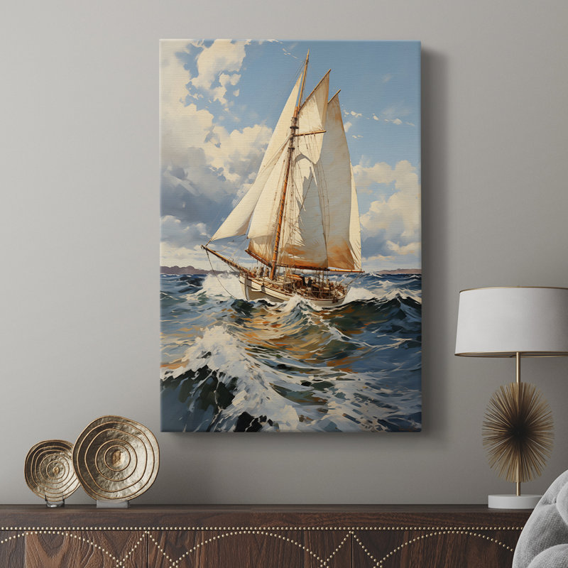 NAUTICAL Series CECLIX - Gallery Cavas, H 18 po x l 12 po