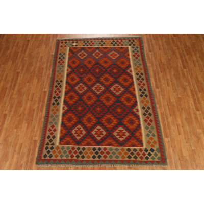 Tribal Kilim Hand Woven Area Rug 7x10