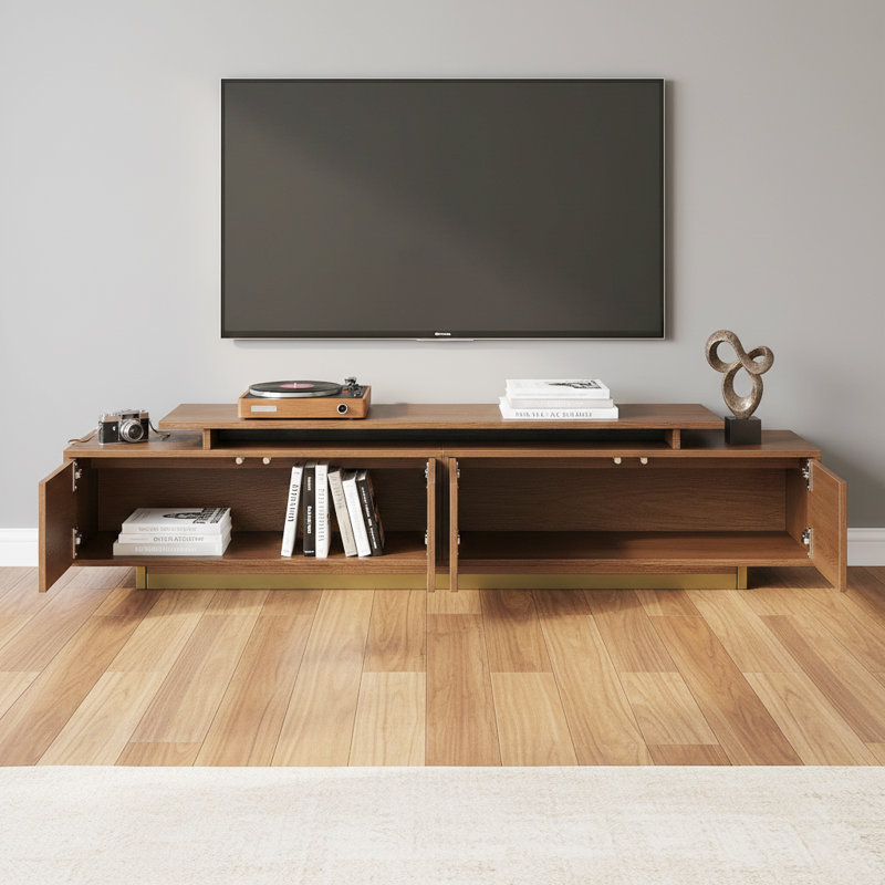  Meuble télé avec rangement Moern