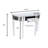100cm Glass Top Console Table