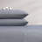 Paradise Cotton Blend Twill Solid Colour Sheet Set-107430416-107430418