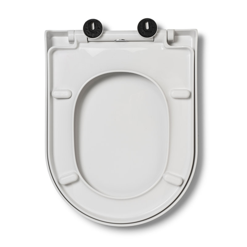 D Shape Soft Close Toilet Seat with Quick Release Hinges (Ascona)
