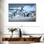 Pingouins sautant sur la glace-73319345