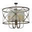 Penelope 6 - Light Drum Chandelier
