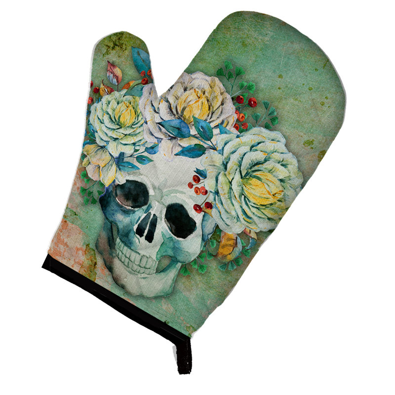 Caroline's Treasures Floral Oven Mitt