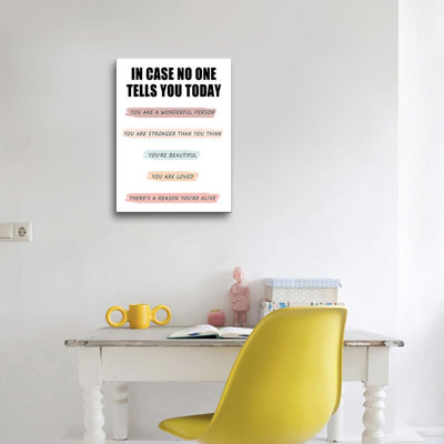 Motivation sur toile, art mural, règles de la famille, entrepreneur, citations, affiche, images inspirantes, peinture pour salle de classe, école, décoration murale tendue et encadrée [l 18 po x H 24 po]