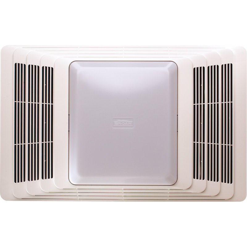 Ventilateur de salle de bain 100 CFM avec éclairage