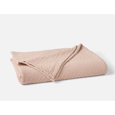 Angeles Organic Matelasse Blanket