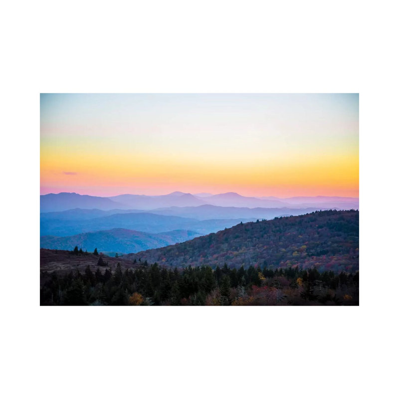 Autumn in Virginia 1 Piece Wrapped Canvas Wall Art, 20.32 cm H x 30.48 cm W