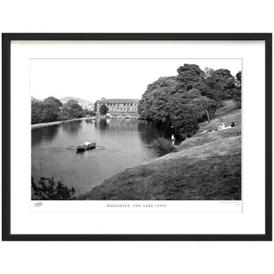Roughlee, The Lake C1955 - Single Picture Frame Print