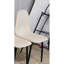 Chaises de salle à manger ergonomiques - Siège et dossier courbés en velours pour un confort maximal-337435112