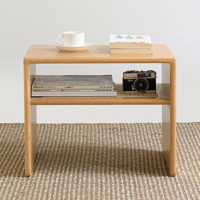 Lina Solid Wood End Table
