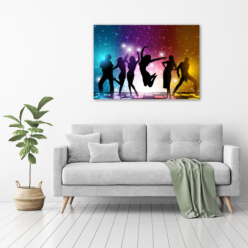 Disco - No Frame Print on Glass