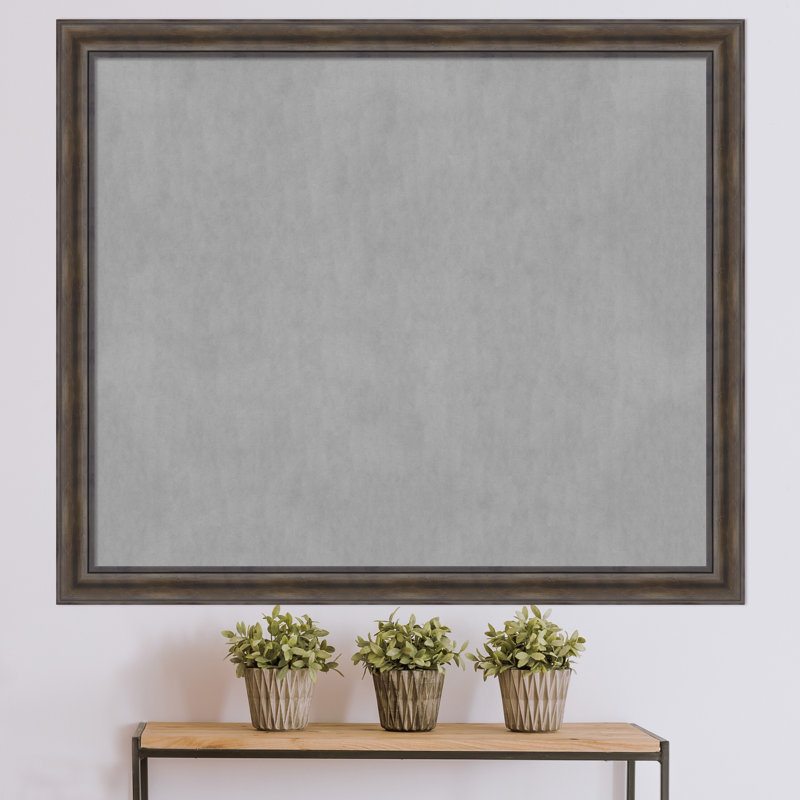 Tableau d'affichage mural magnétique, H 45 po x l 53 po